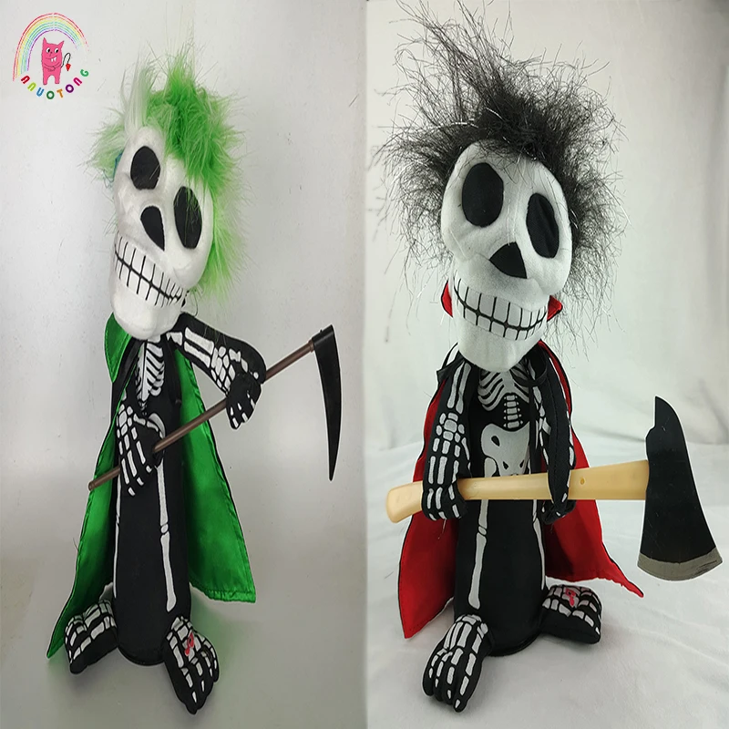 halloween thriller night revolving dancing skull kuso dolls electric plush doll sounding lighting toy birthday gifts - Halloween Lights Thriller halloween thriller night revolving dancing skull kuso dolls electric plush doll sounding lighting toy birthday gifts - Halloween Lights Thriller