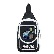 Новинка, сумки Наруто, унисекс, нагрудная сумка, сумка с одним ремнем, черная сумка, новая мода, высокое качество