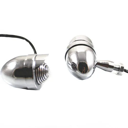 

Chrome Bullet Turn Signal Light Indicator Motorcycle For Harley Road King Iron 883 Dyna Fatboy Heritage Softail Seventy Two