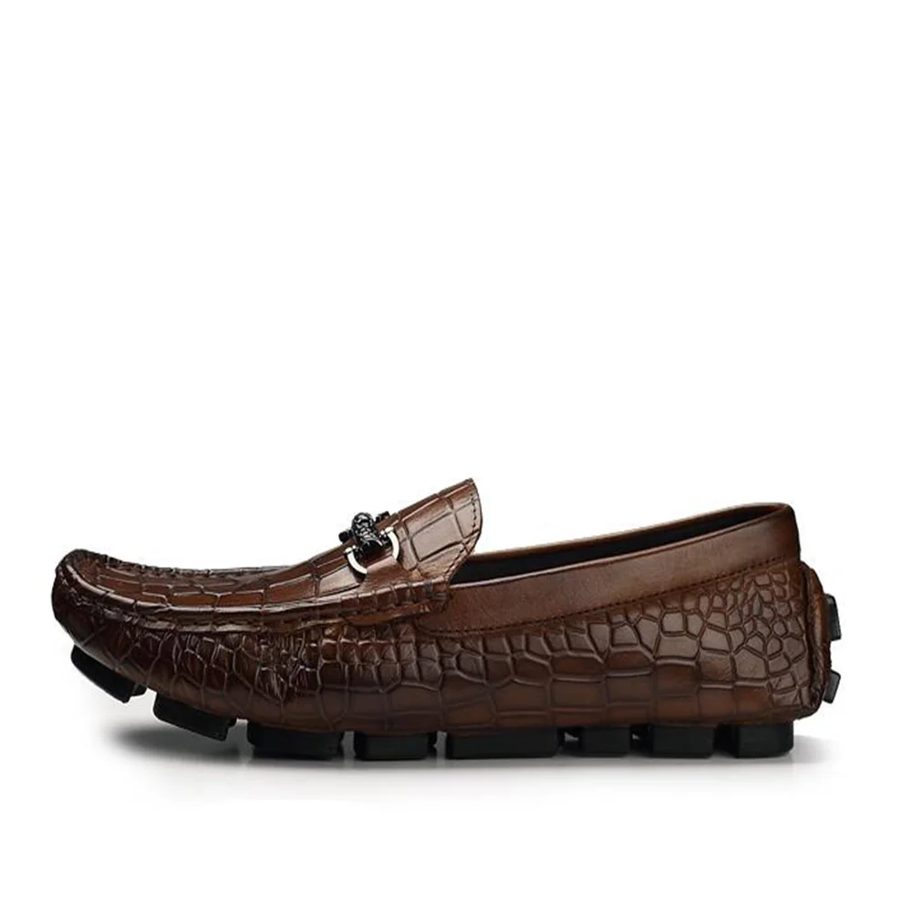 Sipriks/мужские лоферы; светло-коричневые кожаные слипоны; модная повседневная обувь для вождения на плоской подошве; комнатные туфли; импортированный итальянский обувь