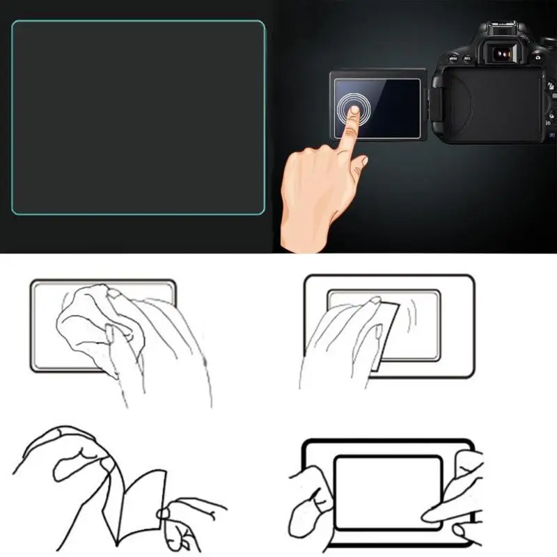 Защитная крышка из закаленного стекла с защитой от царапин для Nikon D5600