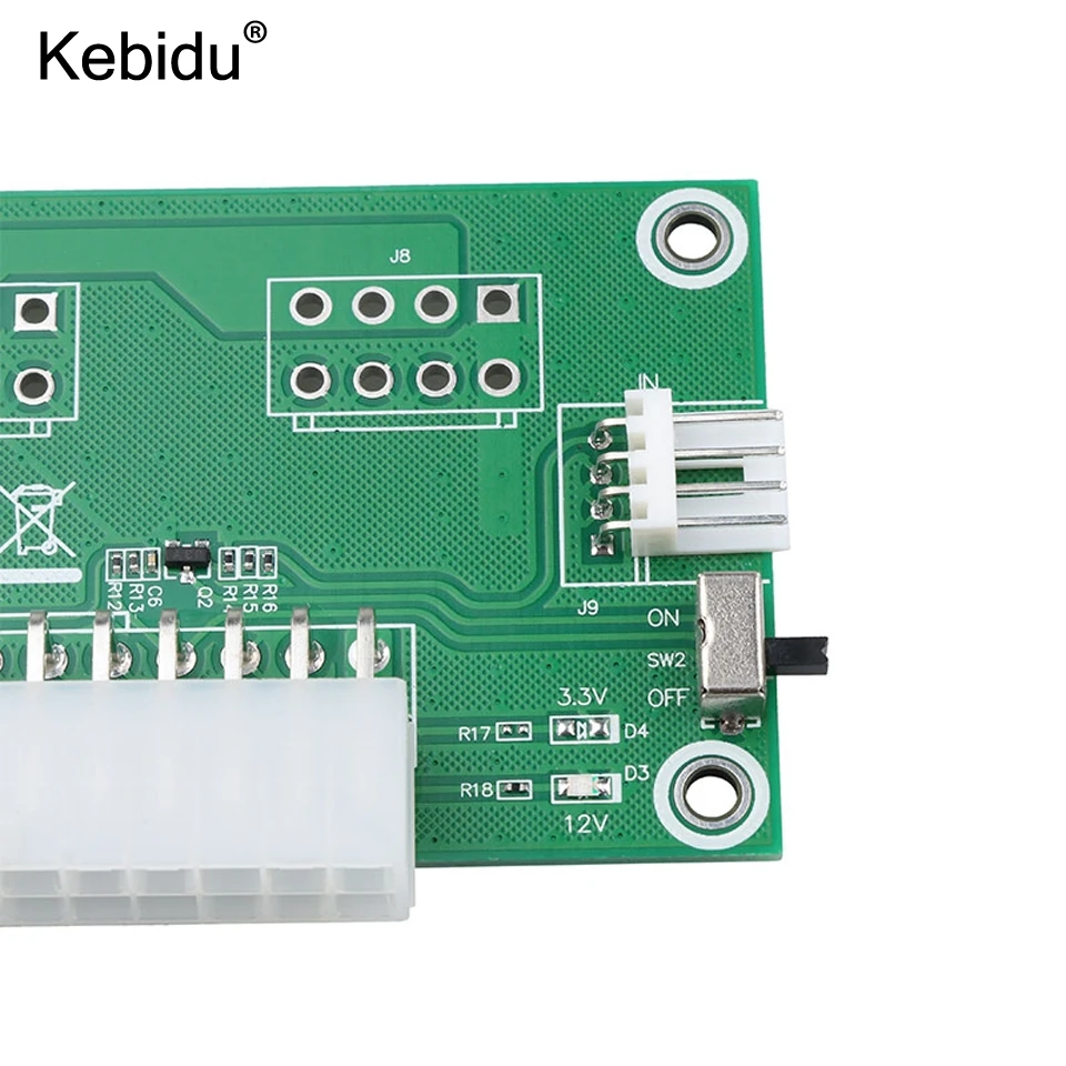 Kebidu 10 шт./лот ATX 24 Pin двойной блок питания мощность синхронный стартовый