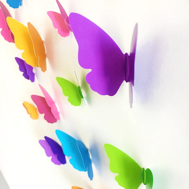 3D Butterfly Wall Sticker Set 5