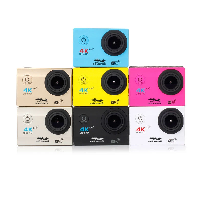Экшн камера H16R 4K Wi Fi экран 2 0 дюйма 1080P|Экшн-камеры| |