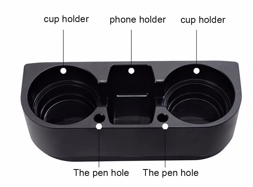 Многофункциональный Автомобильный держатель для чашки, диванное сиденье, держатель для телефона, портативный автомобильный Органайзер, аксессуары для салона автомобиля, держатель для перчаток