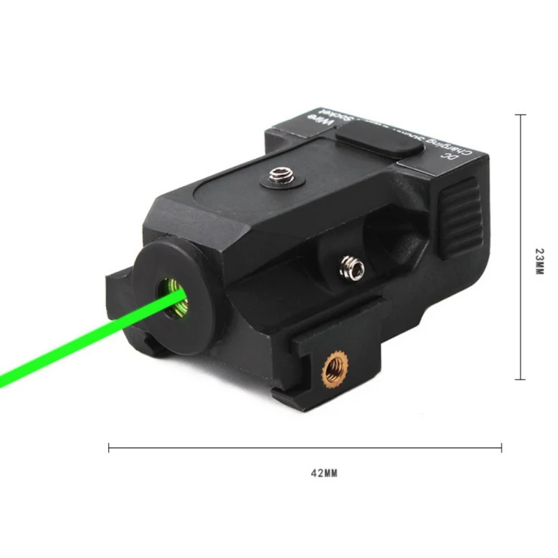 Открытый Охота Спорт 101 г зеленый лазерный прицел Lasercross тактический, компактный зеленый точечный Лазер прицел с 20 мм рельсовый прицел Горячая - Цвет: show as picture