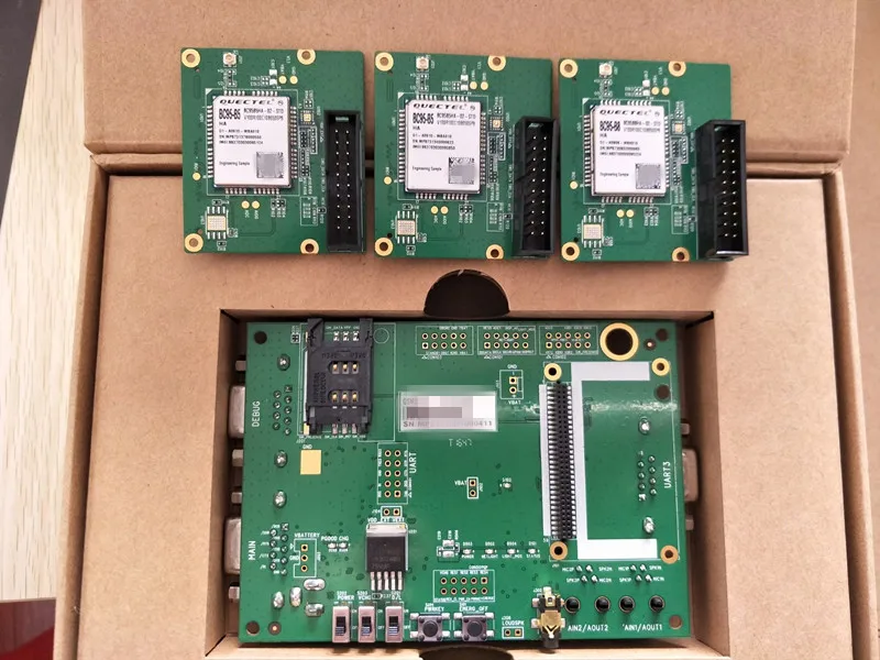 

Ultra low power consumption, Internet of things communication module, LTE, BC95, NB-IOT module development board