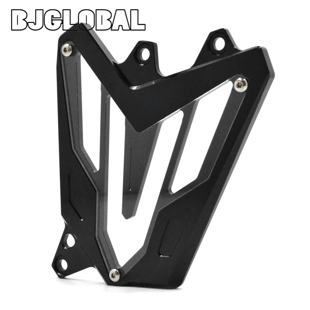 

High Quality CNC Front Sprocket Chain Guard Cover Left Side Engine For YAMAHA MT7 MT07 MT-07 FZ-07 FZ07 2014 2015 2016