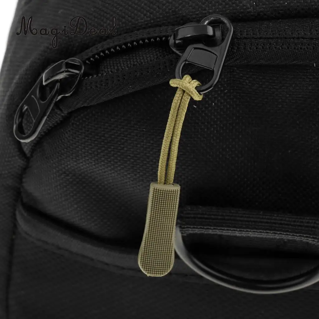 Jfory 20Pcs Non-slip Zipper Pulls Cord Rope Ends Lock Zip Clip Buckle for Backpacks, Jackets, Luggage, Purses and Handbags