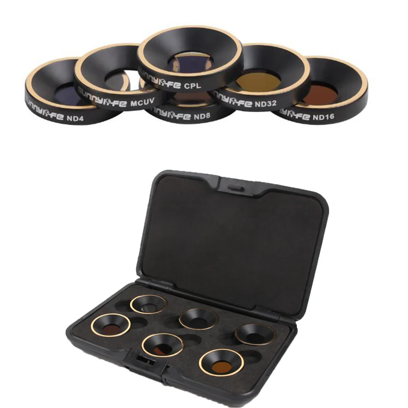 

Camera Lens Filter Kit Set MCUV CPL ND4 ND8 ND16 ND32 Filter for Parrot Anafi Drone