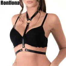 Модный кожаный ремень, сексуальный пояс для груди, пояс на талию, панк готический сексуальный бюстгальтер, связывание из искусственной кожи, ремни на талию, нижнее белье