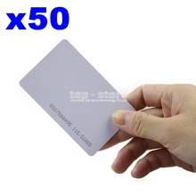 DIYSECUR 50 шт./лот 125 кГц RFID Близость ID карты для контроля доступа время использования часов