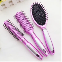 Булавки K цвет Высокое качество вьющиеся волосы Кисточки гребень Уход за волосами детей Булавки Подушки roll Круглый гребень