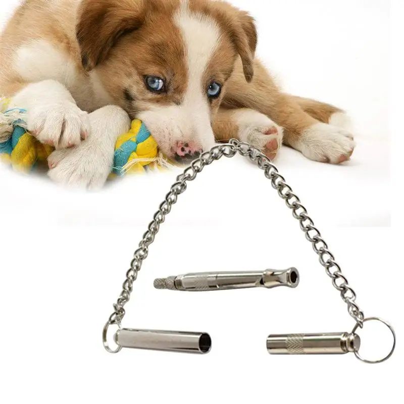 Прочный медный плакированный свисток для собак для обучения собак на открытом воздухе собаки свисток