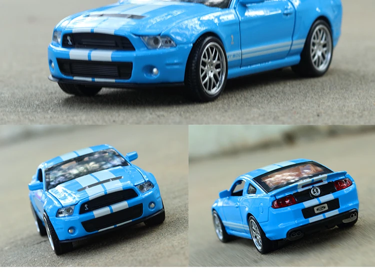 1:32 игрушечный автомобиль Ford Shelby GT500, Металлический Игрушечный Автомобиль из сплава, Diecasts& Toy Vehicles, автомобильный светильник и звуковая модель игрушки для детей