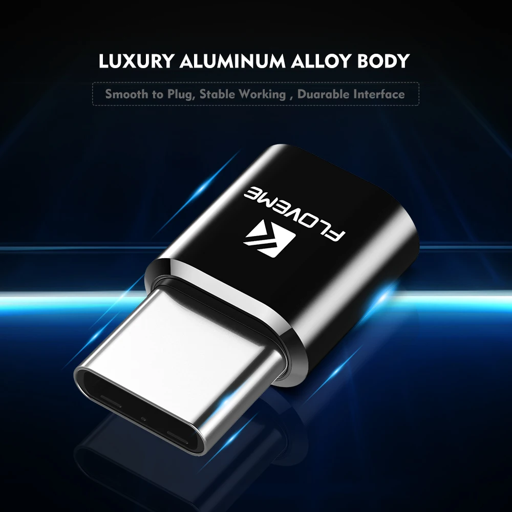FLOVEME USB 2 0 type C OTG концентратор адаптер Micro мама папа для samsung S8 Note8 Xiaomi телефон