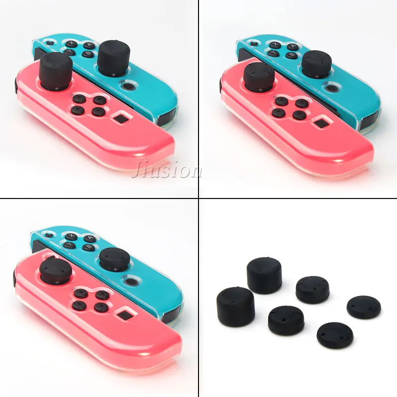 Защитный Мягкий чехол из ТПУ для игровых аксессуаров Nintendo Switch Joy Con силиконовый с