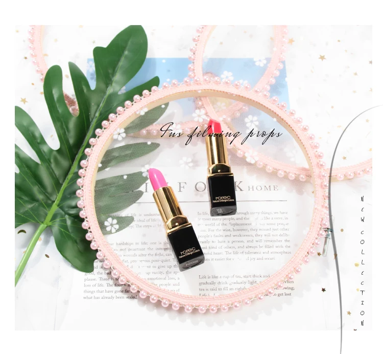 

White Pink Mesh Tray INS Photography Props Studio Photo Background Ornament for Gifts Perfume Jewelry Mini Product Photography