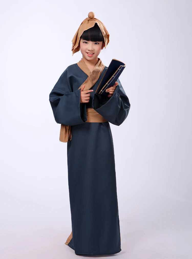(0175) Ancient Chinese classic Literature Search disciple costumes Hanfu nunnery hildren ancient students cosplay costume