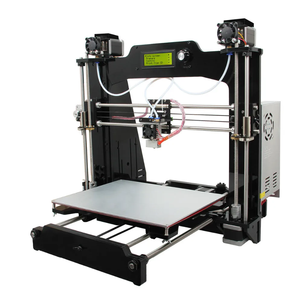 Geeetech M201 с открытым исходным кодом 3D принтеры 2 в 1 Out экструдер Prusa I3 DIY Kit. STL g код