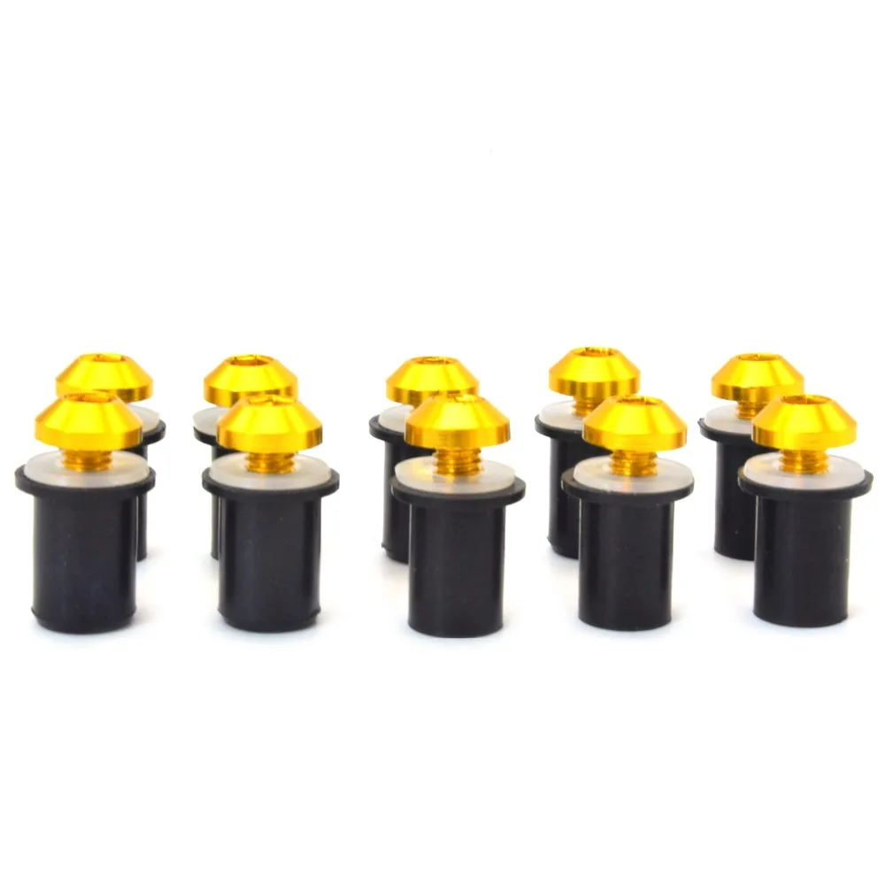 for 10 pcs m5 CNC universal Windscreen Bolts motorcycle screws and bolts nuts   for bmw r1200gs r 1200 gs r1200 gs r 1200gs 2004