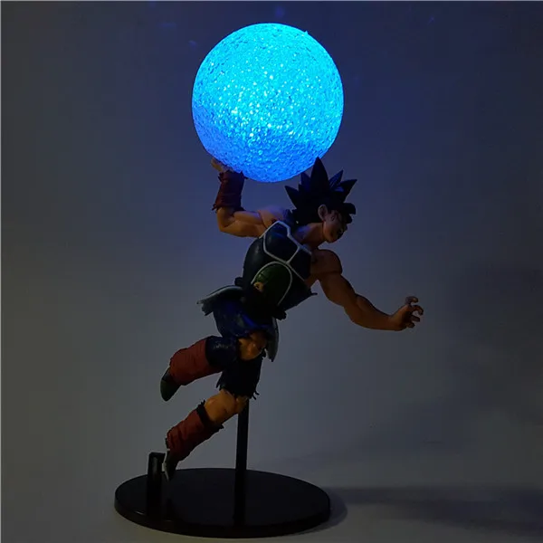 Dragon Ball Z Burdock Супер Saiyan Led Light Dragon Ball Супер Goku Brother ПВХ фигурки аниме, модели игрушки