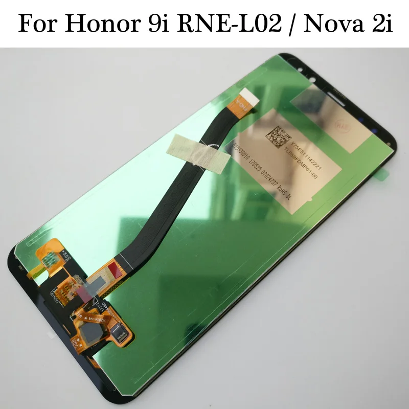 Черный/белый/золотой/синий 5 9 дюймов для Huawei Honor 9i / Nova 2i RNE-L22 RNE-L02 ЖК-дисплей +