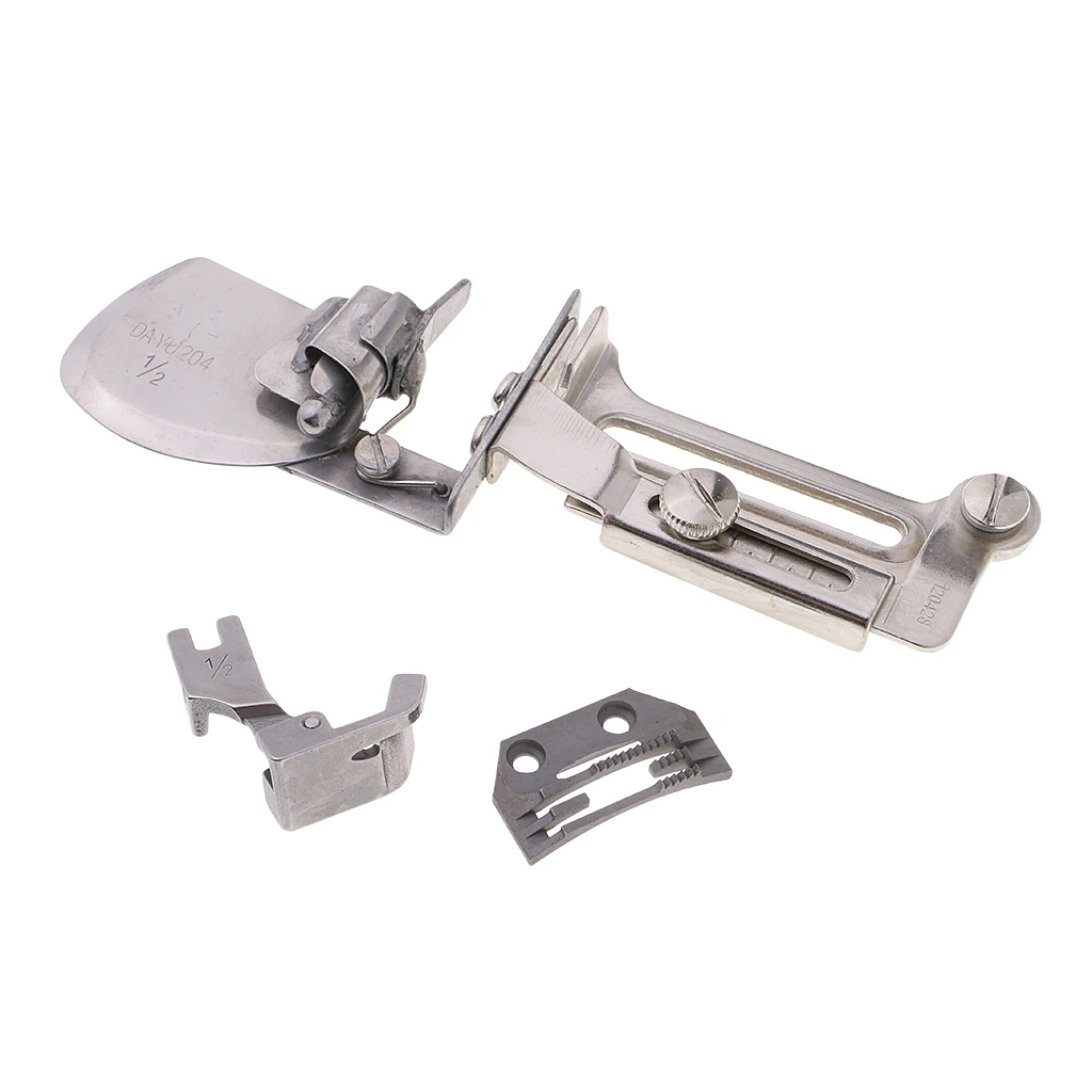 Industrial Sewing Machine Part Clean Finish Shirt Tail Hemmer Attachment Set