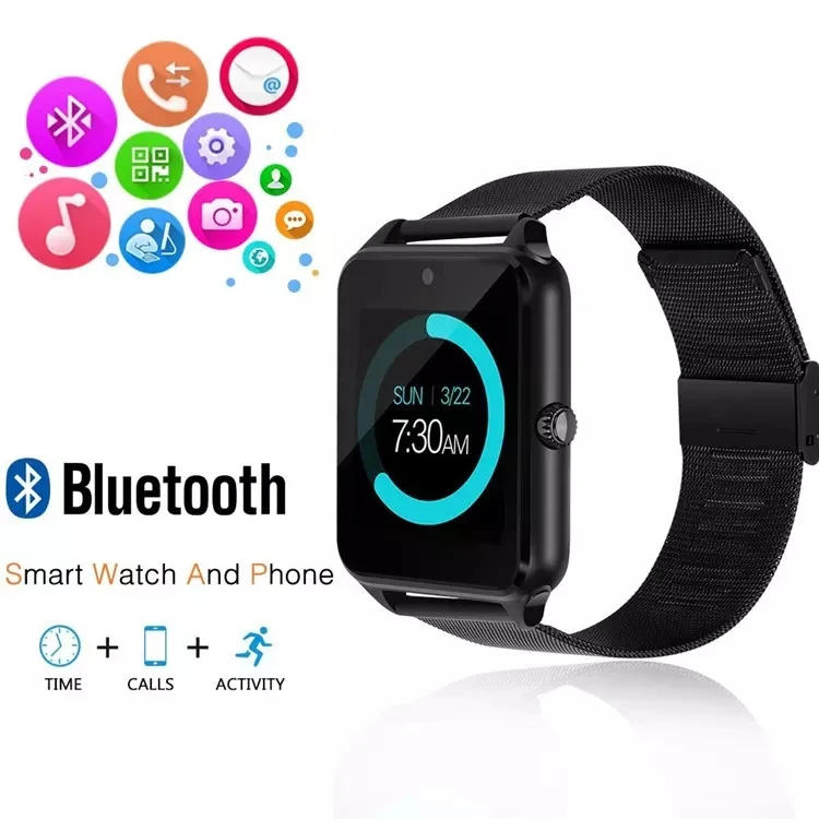 Смарт-часы для мужчин, sim-карта, металл, Bluetooth, телефон, часы, спортивные часы для сна, фитнес-трекер, SMS для Android, IOS, умные часы для женщин