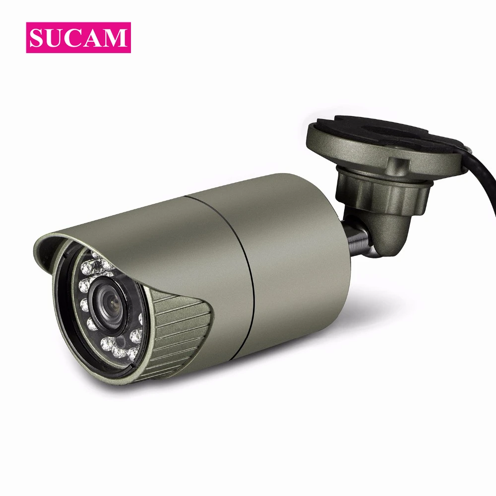 

SUCAM IP66 Waterproof 2MP AHD Outdoor Video Surveillance Camera Bullet Metal 960P 1080P Home Analog CCTV Camera with 3.6mm Lens