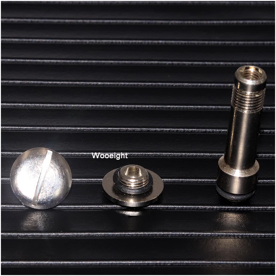 Wooeight 4PcsSet Car Universal Truck Stealth Flush Mount Wheel Tyre Tire Hidden Wheel Tire Valve Stems Tube Cap For VW Audi (1)