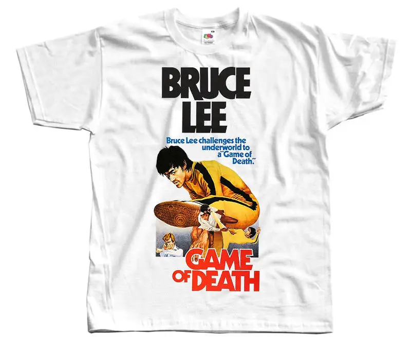 

Game Of Death Bruce Lee T Shirt White Khaki Sky Blue All Sizes S To 4Xl