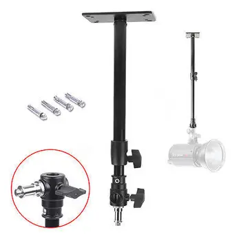 

Meking 25cmc/55cm/100cm Studio Wall Ceiling Mount Stand Overhead with 1/4" Thread for photography video camera wall mount