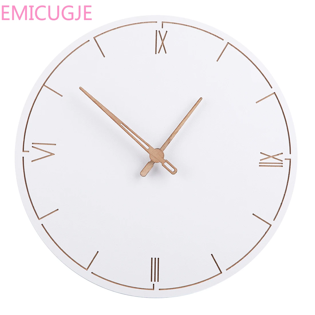 

Simple Silent Wall Clocksfor Home Decor Pure White Type Wall Clock Quartz Modern Design Timer 29cm Nordic Style Fashionable