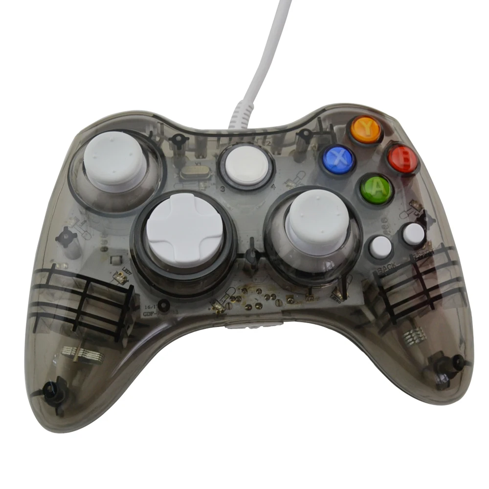 xunbeifang 10pcs Wired PC USB Controller font b gamepad b font joystick for xbox360 Game Controller