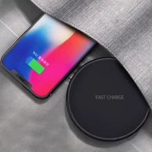

Aiqaa 10W Qi Wireless Charger Desktop Wireless Charging Pad For iPhone X 8 8 Plus for Samsung Galaxy S7 / S8 / S8+/ S6 edge