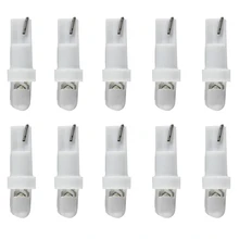 10 шт. автомобиля на приборной панели датчик светильник лампа T5 светодиодный белый 12V 74 70 37 286