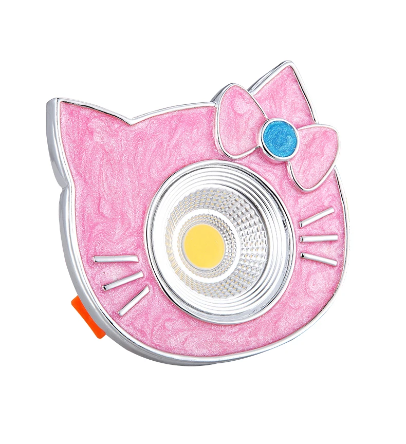 

Super Bright Recessed Dimmable LED Spot lights LED Downlights Decoration Ceiling Down LED Lamps Kids Room Bedroom 110V-220V 5W
