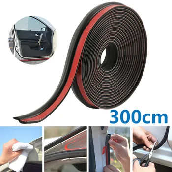 

Trim Sealing Strip Exterior 300CM Z-shape Door Car Replacement A/B pillar