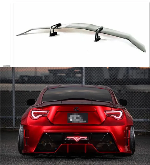 GT86 FT86 BRZ Rear Spoiler //Swan Neck KL I style Carbon Fiber GT
