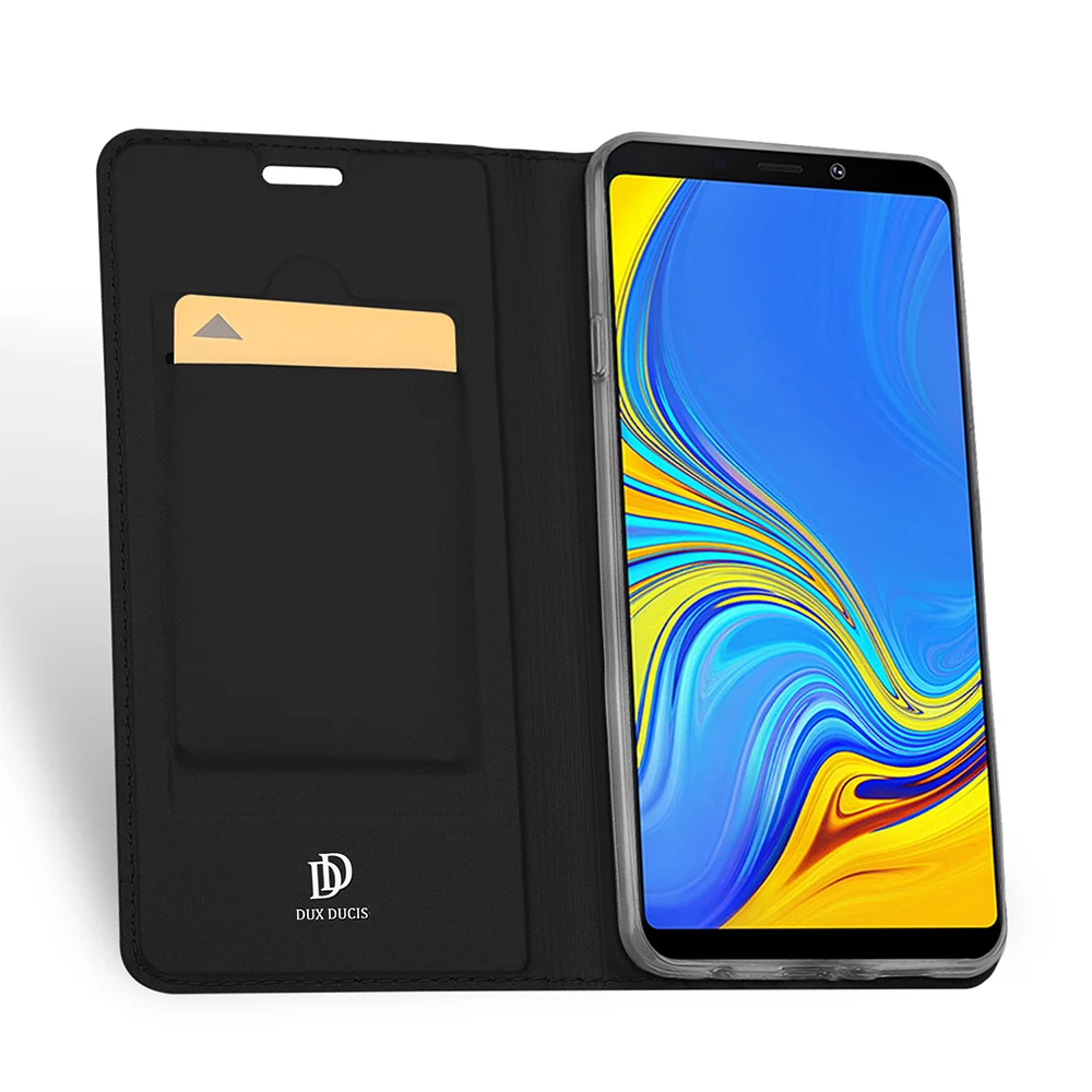 samsung Galaxy A9 2018 чехол DUX DUCIS Роскошные Кожаный для флип книжка чехлы на самсунг