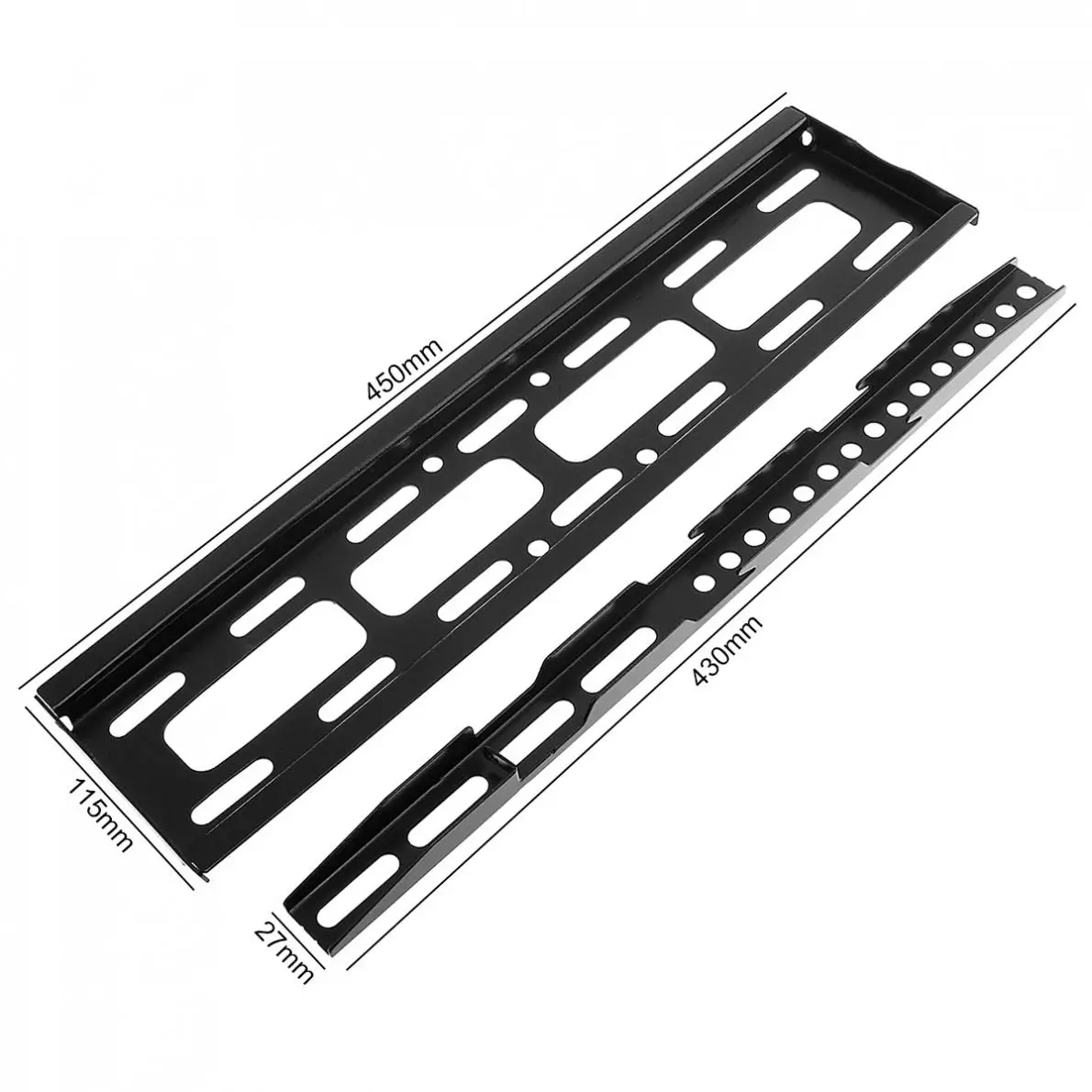 Universal TV Wall Mount Mounts Bracket Fixed Flat Panel TV Frame with Level Instrument for 26-65 Inch LCD LED Monitor Flat Panel