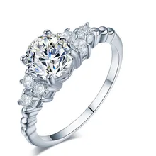 Популярный роскошный резной камень группа Циркон Обручальное кольцо наборы для женщин ювелирные изделия мода подарок