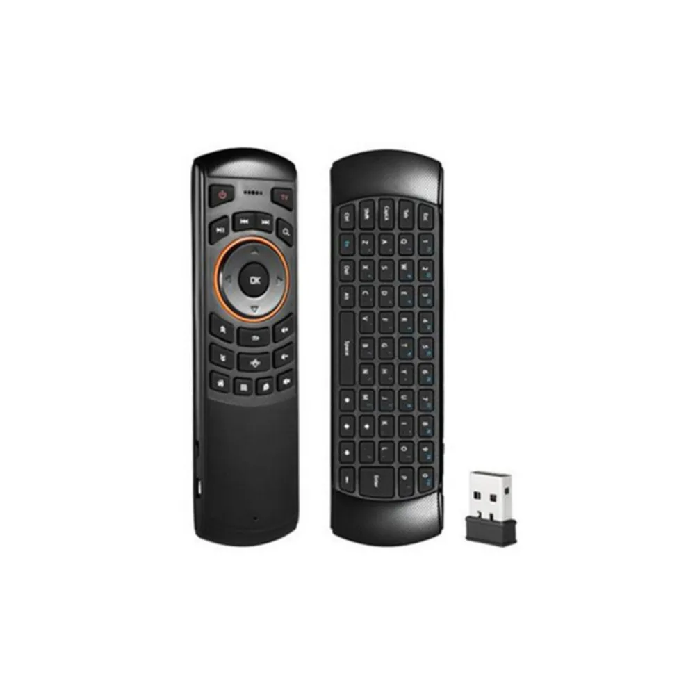 

2.4G Wireless Air Mouse Gyro Voice Control Sensing Universal Mini Keyboard Remote Control For PC Android TV Box