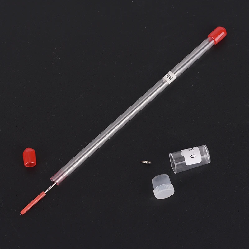 

Airbrush Nozzle And Needle Replacement for Airbrushes Spray Gun Model Spraying Paint Maintenance Tool Accessories 0.2/0.3/0.5mm