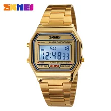2018 New Men Sport Watch For Men Women Brand Electronic Led Digital Watch Fashion gold silver Couple Watches Relogio Masculino