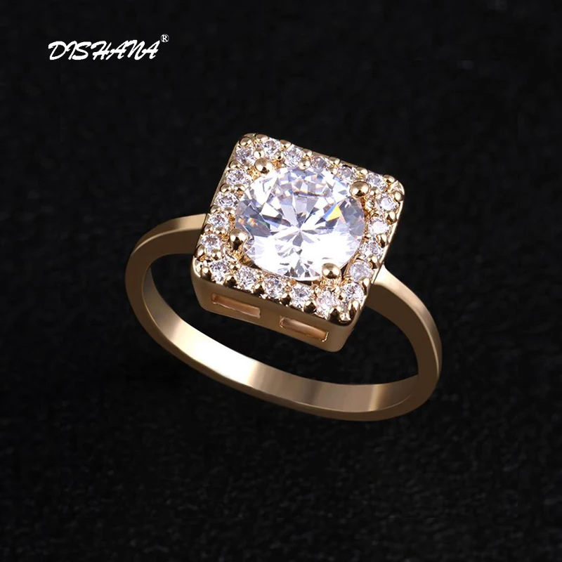 

Big Promotion Exquisite jewelry Gold -color Clear Cubic Zircon Inlayed Couple Knuckle Rings(KA0034-1)
