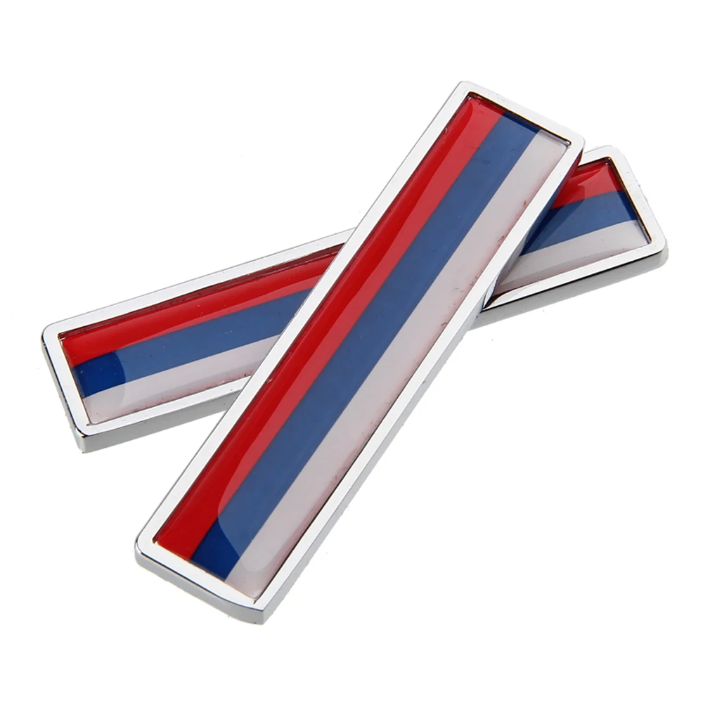 

Car Emblem For Russia Flag For KIA Rio Lada Xray Vesta Hyundai IX25 Skoda Solaris Renault Toyota Camry Decals Badge Auto Sticker