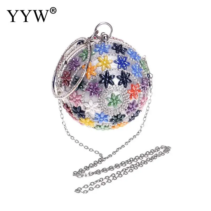 Вечерние сумки YYW круглые клатчи женские мини кошельки для вечерние Ринок
