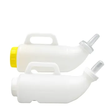 

1PCS Horizontal Milk Kettle Calf Thickened with Hand Feeder Horizontal Milk Bottle